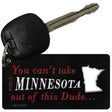 Minnesota Dude Novelty Metal Key Chain KC-11277