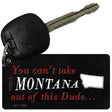 Montana Dude Novelty Metal Key Chain KC-11280