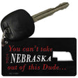 Nebraska Dude Novelty Metal Key Chain KC-11281