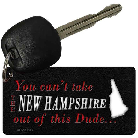 New Hampshire Dude Novelty Metal Key Chain KC-11283