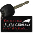 North Carolina Dude Novelty Metal Key Chain KC-11287