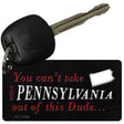 Pennsylvania Dude Novelty Metal Key Chain KC-11292