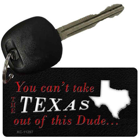 Texas Dude Novelty Metal Key Chain KC-11297