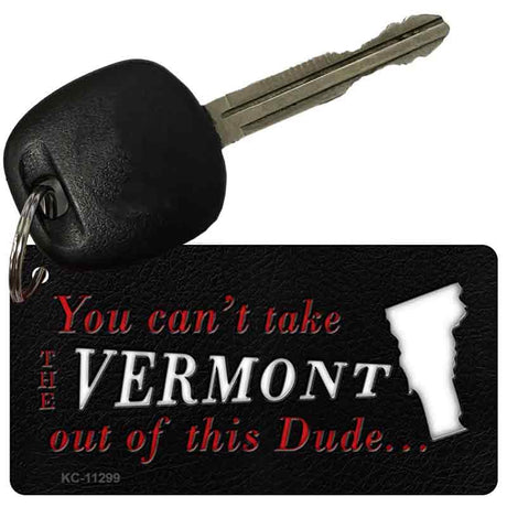 Vermont Dude Novelty Metal Key Chain KC-11299