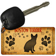 Boston Terrier Novelty Metal Key Chain KC-11305