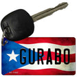 Gurabo Puerto Rico State Flag Novelty Metal Key Chain KC-11347