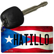 Hatillo Puerto Rico State Flag Novelty Metal Key Chain KC-11348