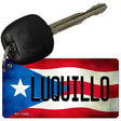 Luquillo Puerto Rico State Flag Novelty Metal Key Chain KC-11360