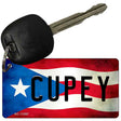 Cupey Puerto Rico State Flag Novelty Metal Key Chain KC-11397