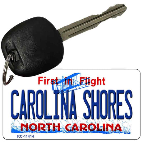 Carolina Shores North Carolina Novelty Metal Key Chain KC-11414