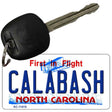 Calabash North Carolina Novelty Metal Key Chain KC-11415