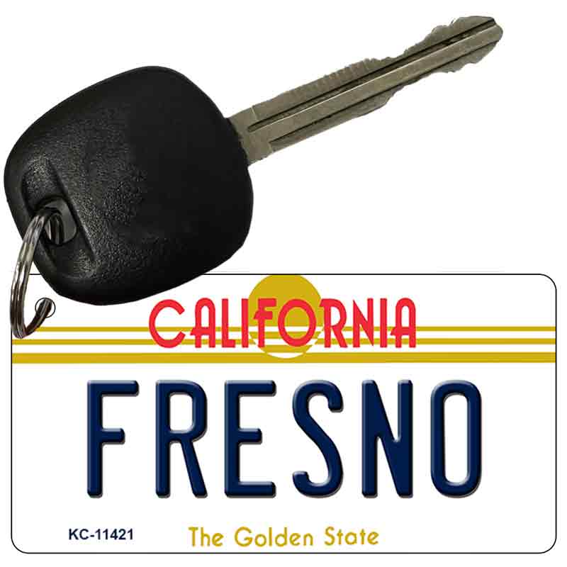 Fresno California Novelty Metal Key Chain KC-11421