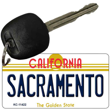 Sacramento California Novelty Metal Key Chain KC-11422