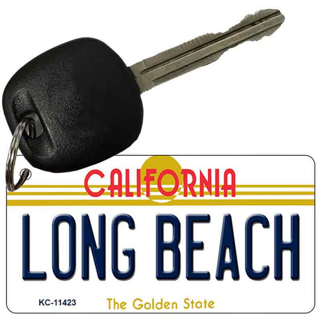 Long Beach California Novelty Metal Key Chain KC-11423