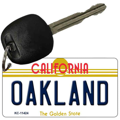 Oakland California Novelty Metal Key Chain KC-11424