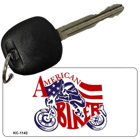 American Biker Novelty Aluminum Key Chain KC-1142