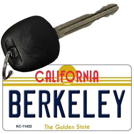 Berkeley California Novelty Metal Key Chain KC-11432