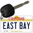 East Bay California Novelty Metal Key Chain KC-11433