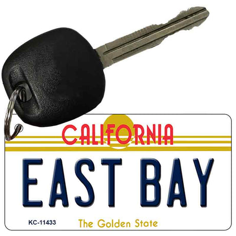 East Bay California Novelty Metal Key Chain KC-11433