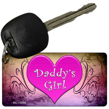 Daddy's Girl Novelty Metal Key Chain KC-11534