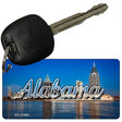 Alabama City Skyline Novelty Metal Key Chain KC-11583