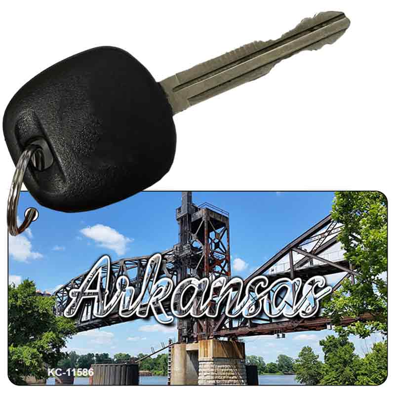 Arkansas Rusty Bridge Key Chain KC-11586