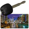 Illinois River City Lights Key Chain KC-11597