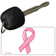 Pink Ribbon Novelty Aluminum Key Chain KC-1160