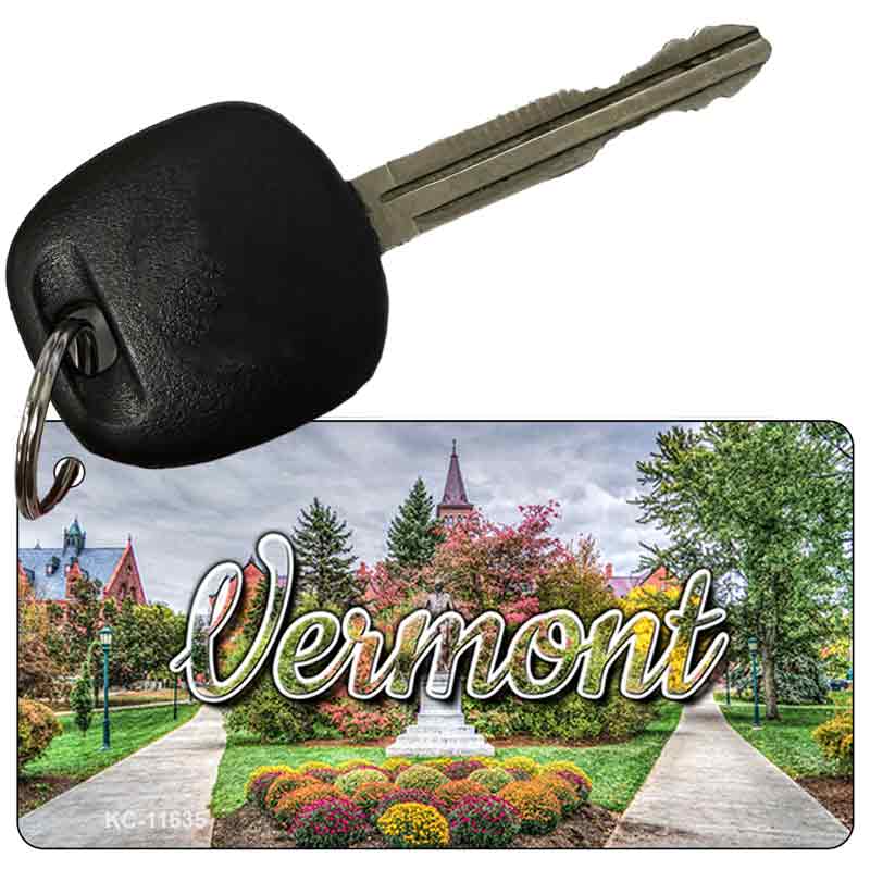 Vermont Building Key Chain KC-11635