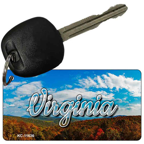 Virginia Mountain Range Key Chain KC-11636