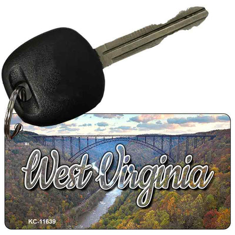 West Virginia River Bridge Key Chain KC-11639