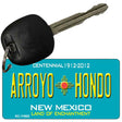 Arroyo Hondo Teal New Mexico Novelty Metal Key Chain KC-11653