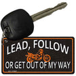 Lead Follow Novelty Metal Key Chain KC-11667