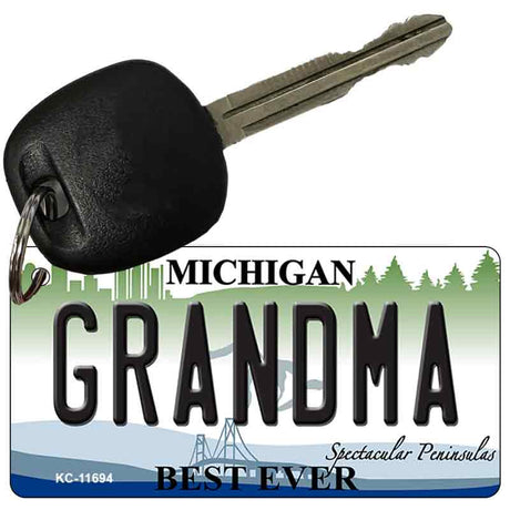 Grandma Michigan Novelty Metal Key Chain KC-11694