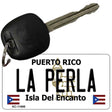 La Perla Puerto Rico Novelty Metal Key Chain KC-11696