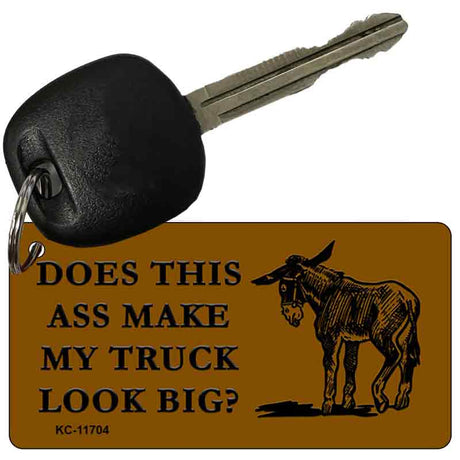 Does This Ass Novelty Metal Key Chain KC-11704