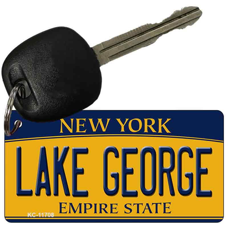 Lake George New York Novelty Metal Key Chain KC-11708