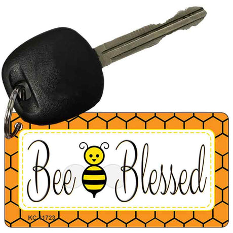 Bee Blessed Simple Novelty Metal Key Chain KC-11723