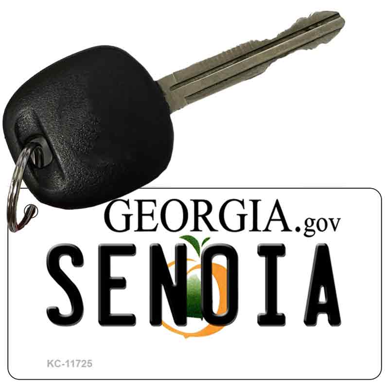 Senoia Georgia State Novelty Key Chain KC-11725