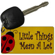 Little Things Mean A Lot Novelty Metal Key Chain KC-11727