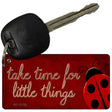 Take Time for Little Things Novelty Metal Key Chain KC-11728