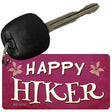 Happy Hiker Novelty Metal Key Chain KC-11737