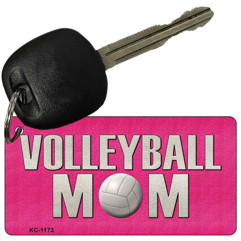 Volleyball Mom Novelty Aluminum Key Chain KC-1173