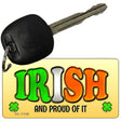 Irish and Proud Novelty Metal Key Chain KC-11740