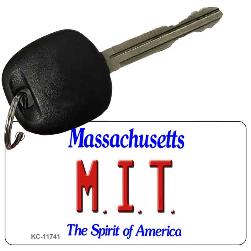 MIT Massachusetts Novelty Metal Key Chain KC-11741