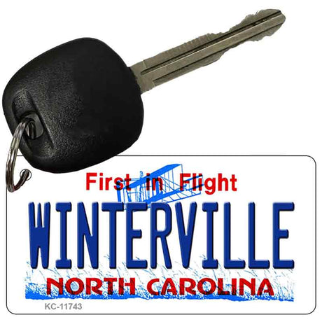 Winterville North Carolina Novelty Metal Key Chain KC-11743