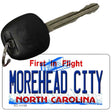 Morehead City North Carolina State Novelty Metal Key Chain KC-11748