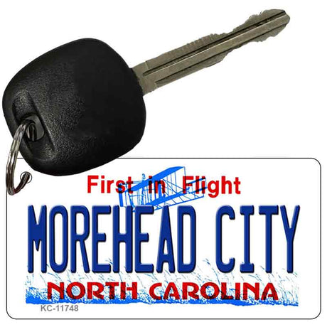 Morehead City North Carolina State Novelty Metal Key Chain KC-11748