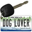 Michigan Dog Lover Novelty Metal Key Chain KC-11756