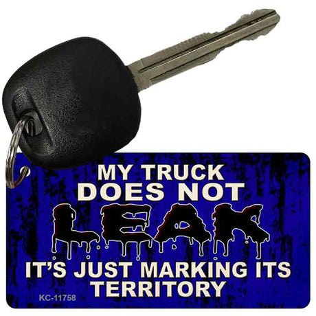 Truck Doesnt Leak Novelty Metal Key Chain KC-11758